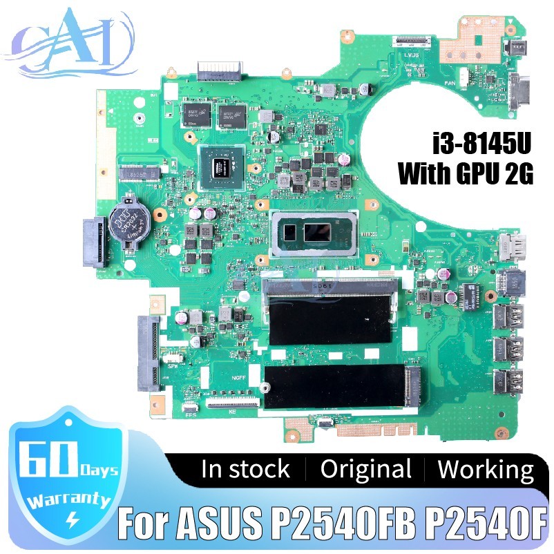 P2540FB For ASUS P2540FB PRO P2540F P2540FJ P2540FA Laptop Motherboard 4G RAM