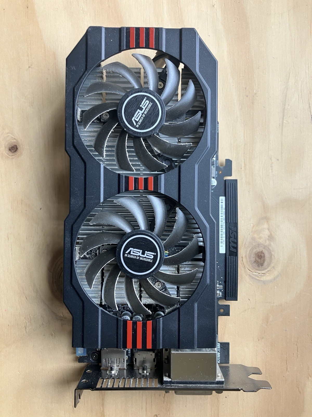 ASUS N13219 R7260X-DC20C-3GD5  2GB GDDR5 Video Graphic Card