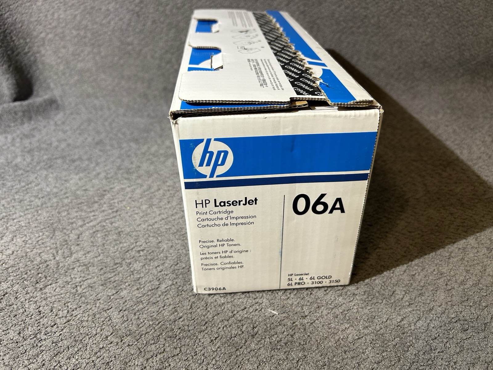 Hp Laser Jet 06 A Open Box But Factory Sealed , C3906A Black