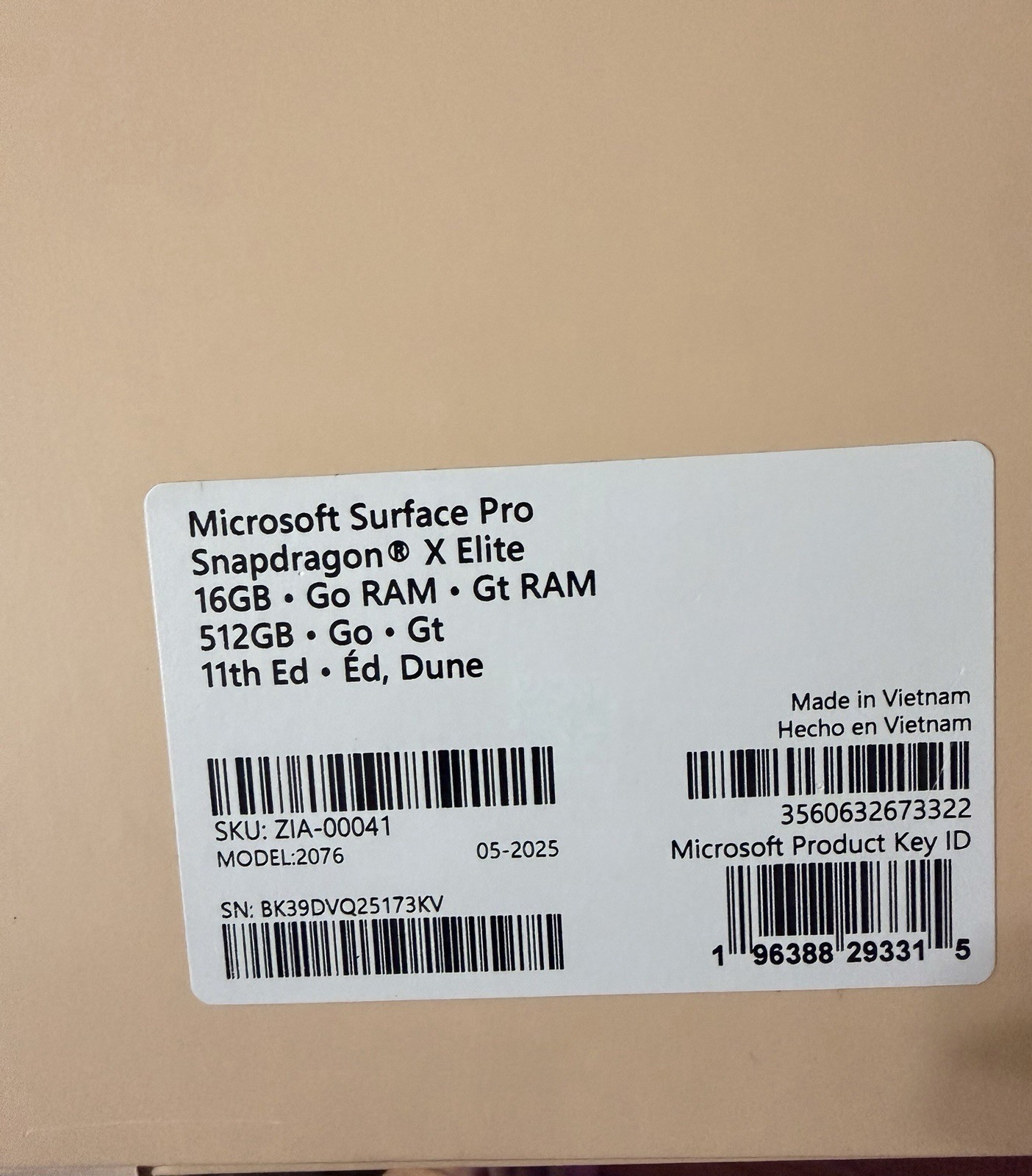 Microsoft Surface Pro Copilot + PC Bundle OLED Snapdragon X Elite