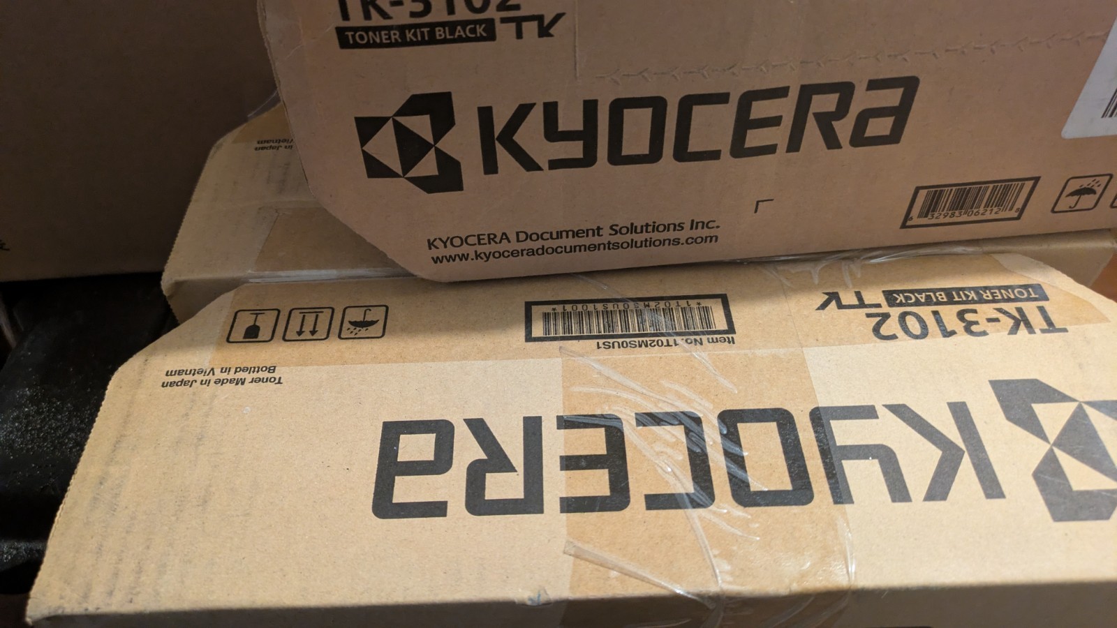 Kyocera OEM TK-3102 1T02MS0US1 Black Toner Kit