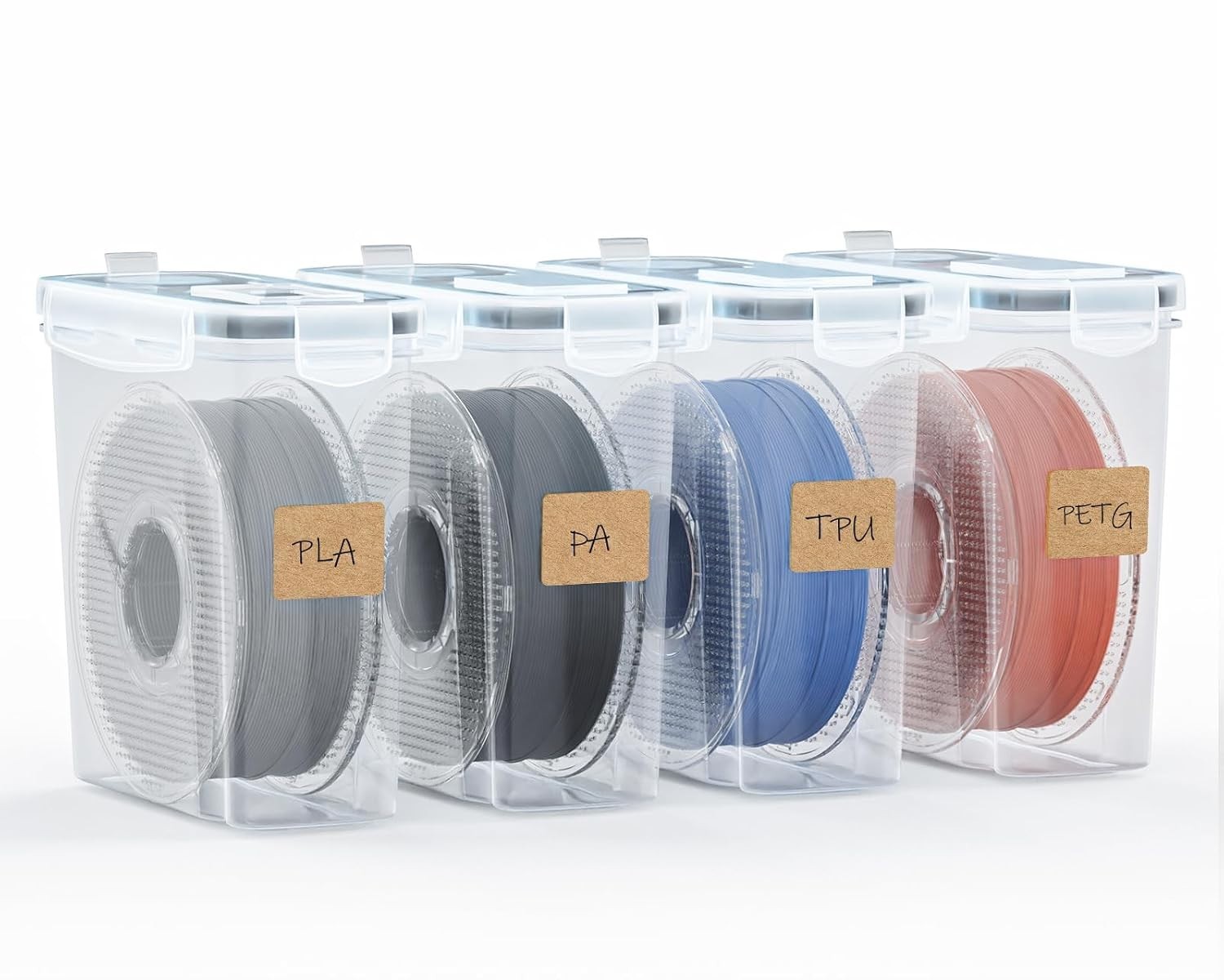 Moisture-Resistant Filament Storage Box Set – Protect Your 3D Printing Filaments