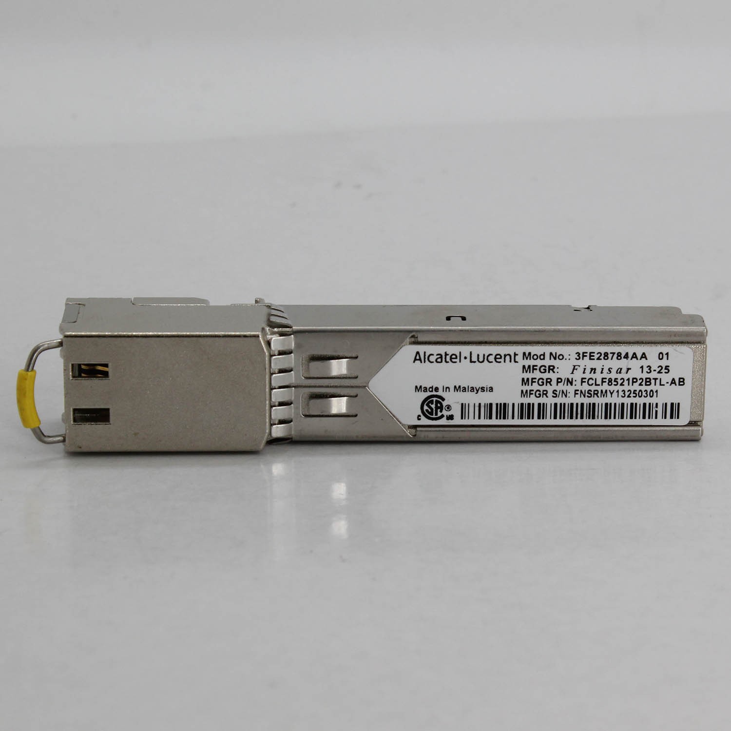 Alcatel 3FE28784AA 1000Base-T Copper RJ45 SFP-GE-T FCLF8521P2BTL-AB LOT of 10pcs