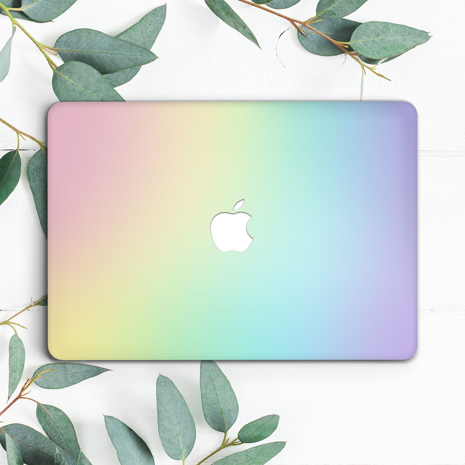 Minimalism Rainbow Colorful Hard Case For Macbook Pro 13 14 15 16 Air 13