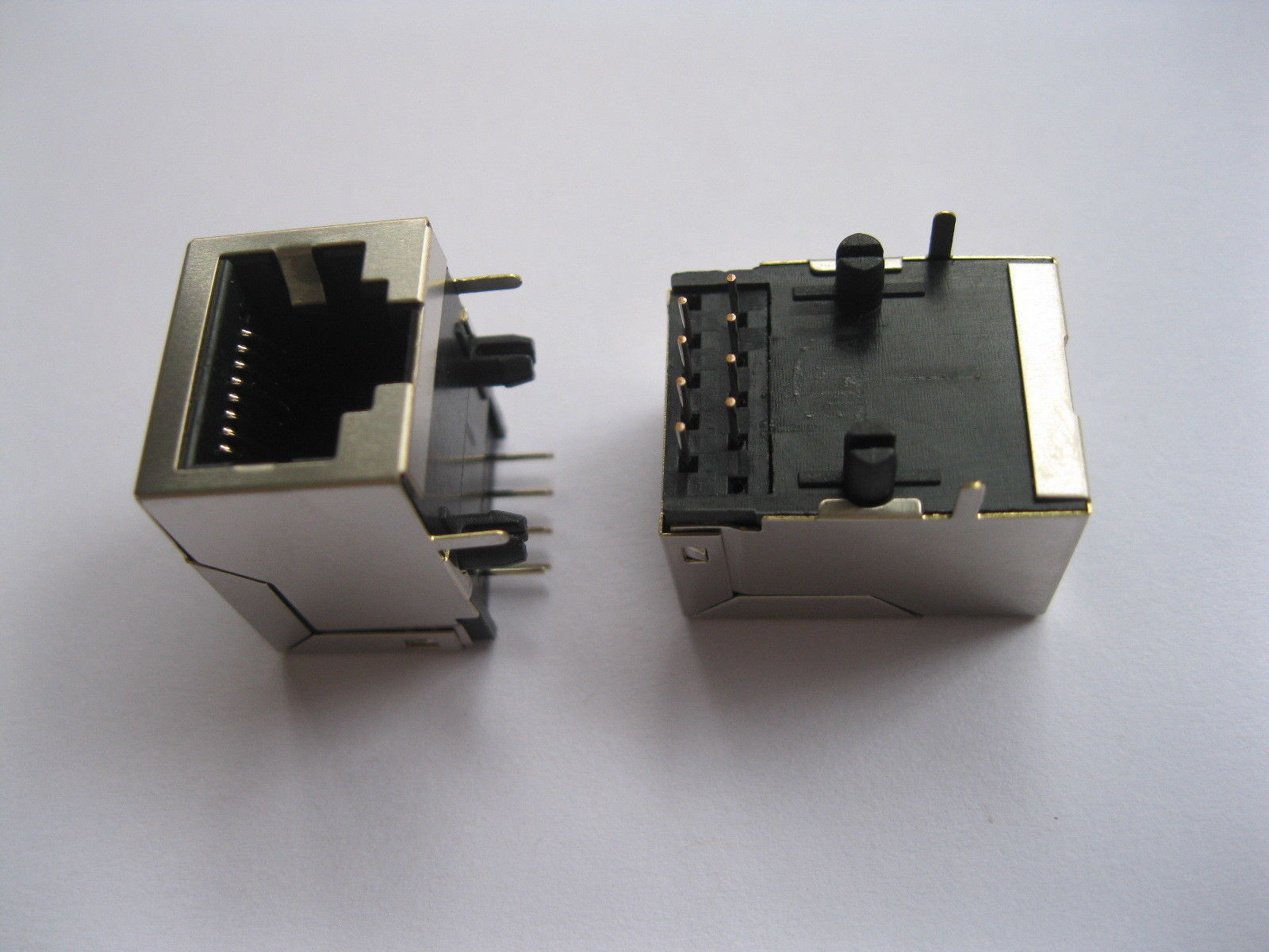 100 pcs RJ45 10P8C 21.3mm Modular Network PCB Jack 59 8P LAN Connector New
