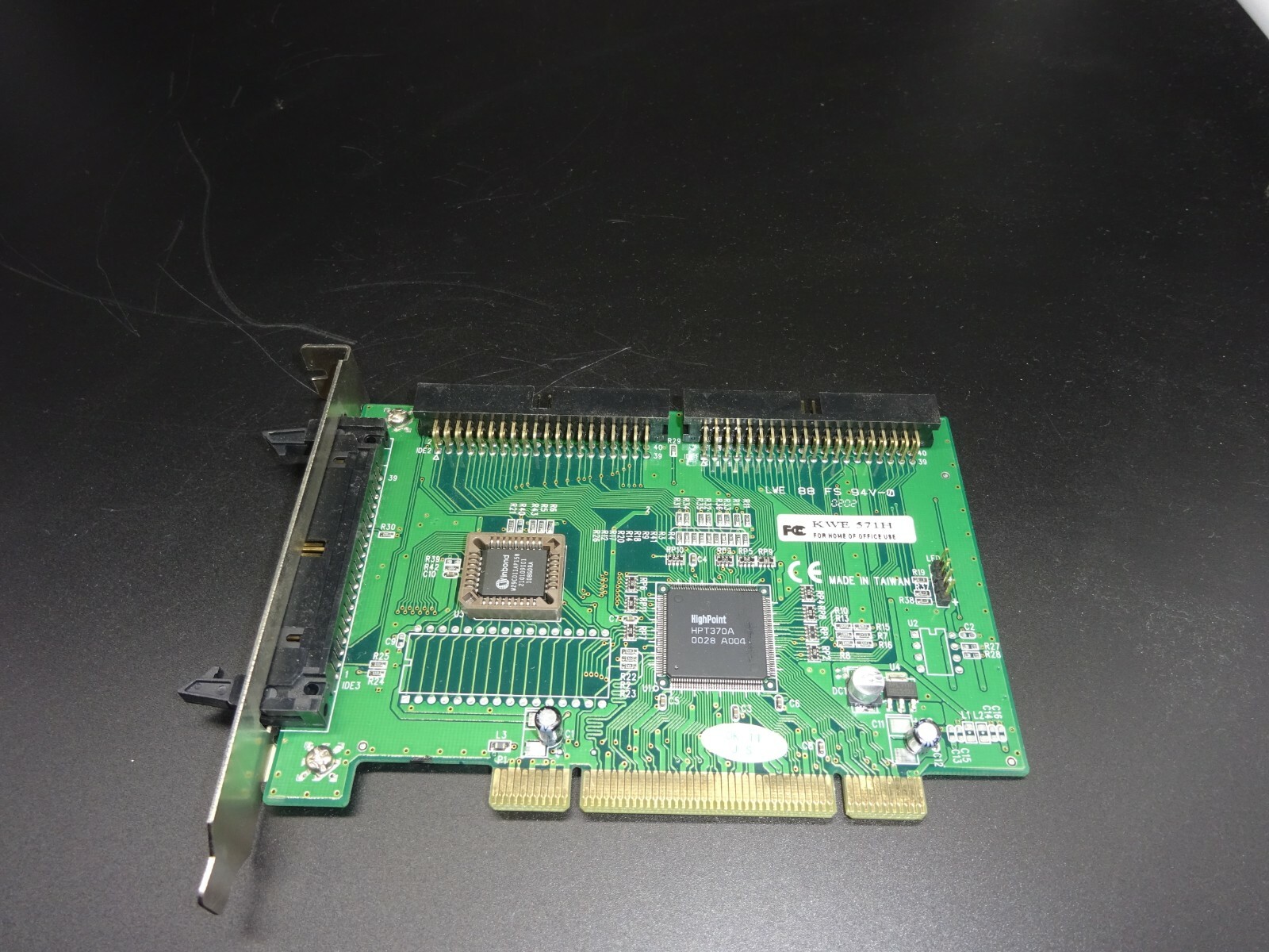 HIGHPOINT KWE 571H SCSI RAID CONTROLLER CARD PCI #GK1916