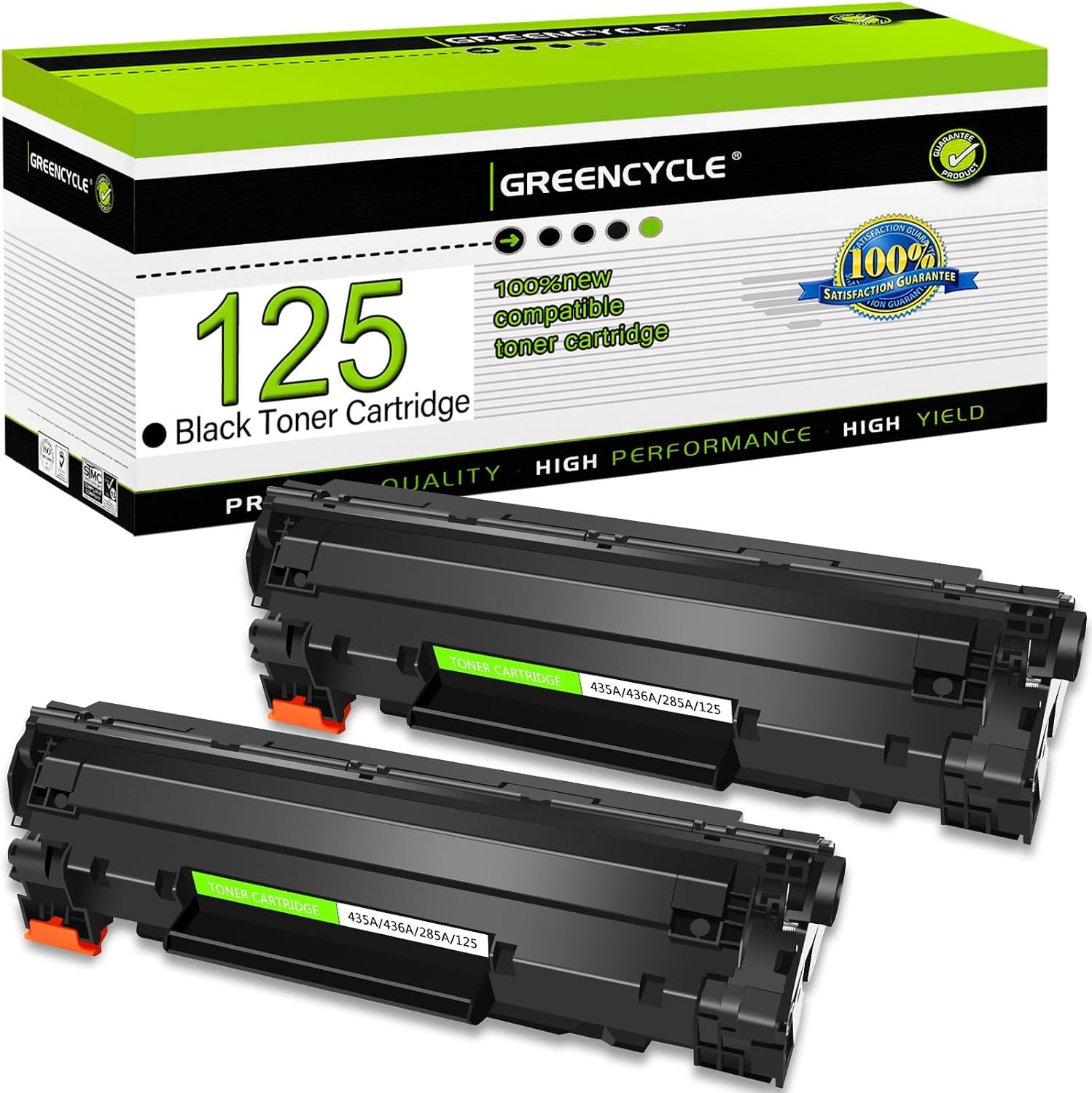 High Yield CRG125 Toner For Canon ImageClass LBP6018L LBP6020 LBP6020B LBP6030