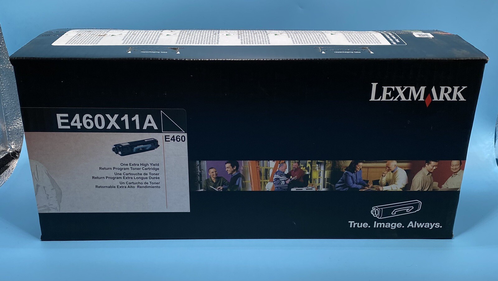Lexmark E460X11A Black Extra-High Yield Return Program Toner Cartridge MSRP $386