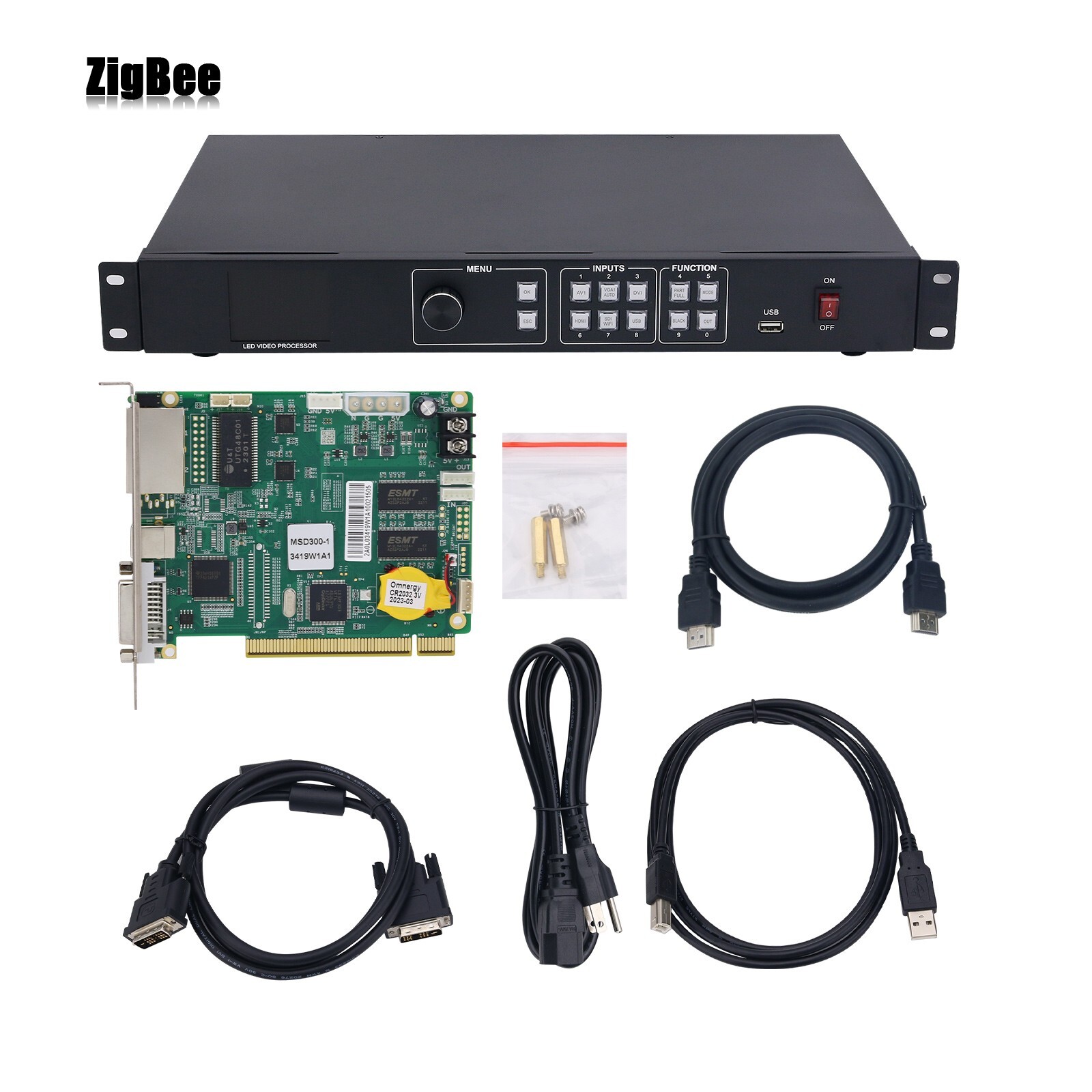 AMS-MVP300 Full Color LED Video Processor+MSD300-1 LED Control Card LED Display