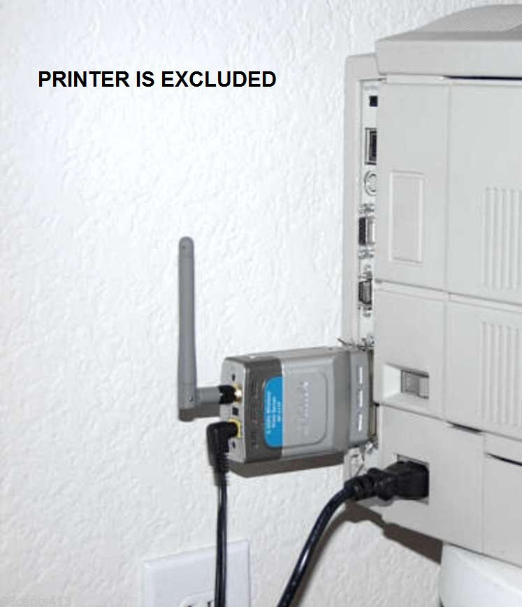 D-Link DP-311P Wireless Print Server (1 Centronics Port) 802.11b (11 Mbps) & AC