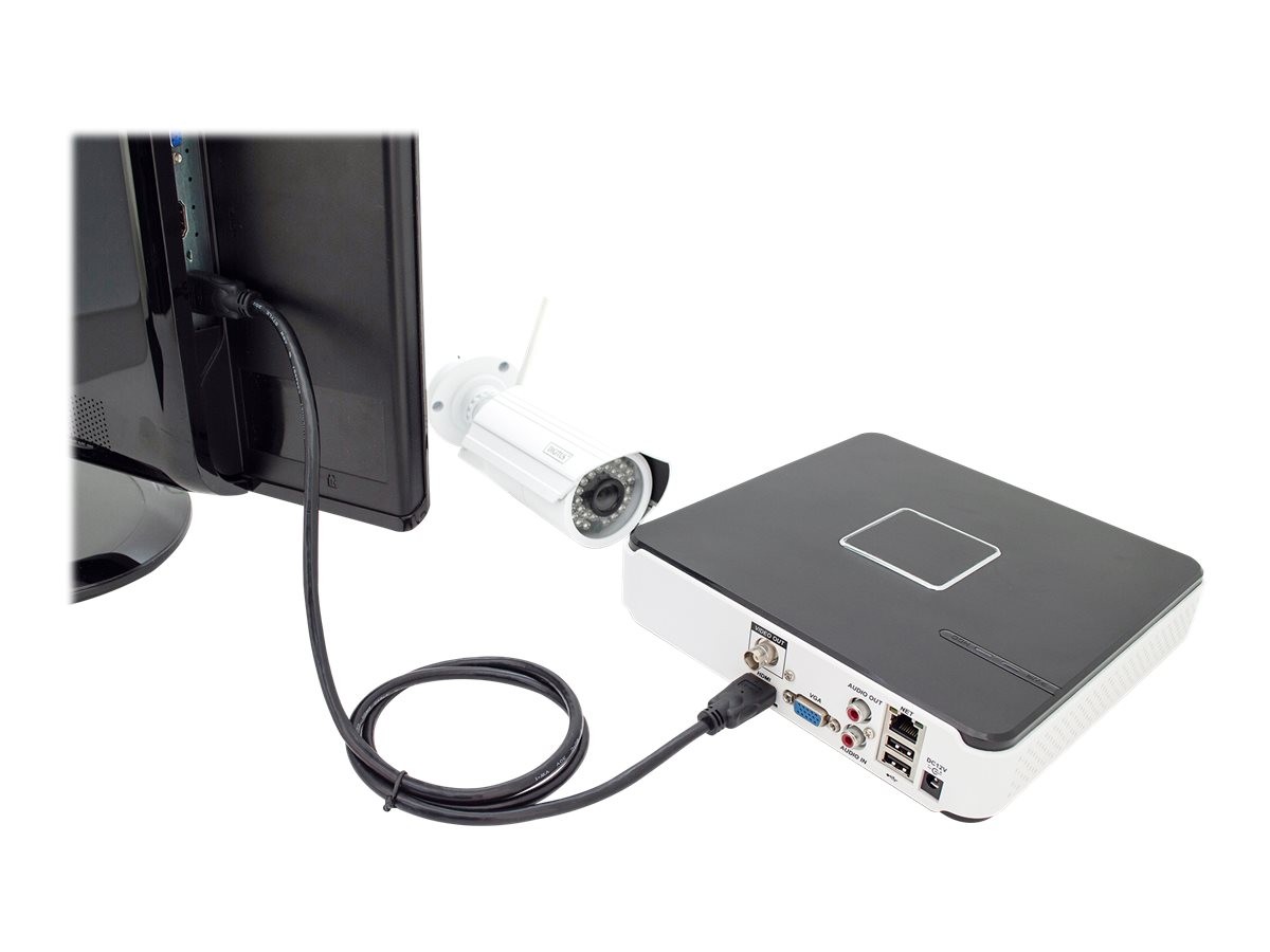 DIGITUS HDMI High Speed with Ethernet Connection Cable Cable DB-330123-030-S