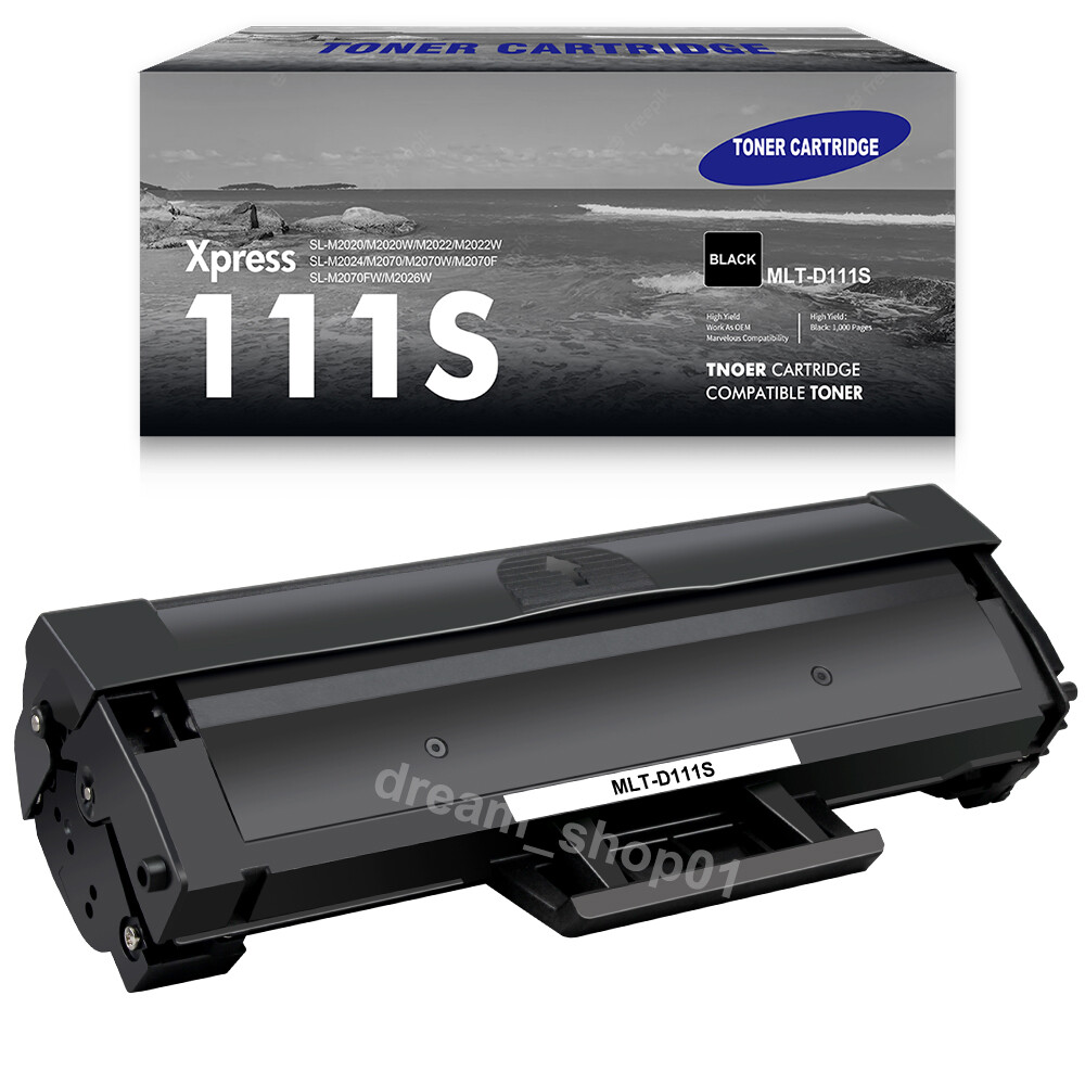 1 Pack MLT-D111S Toner for Samsung Xpress M2021 M2020W M2071W M2070 M2022