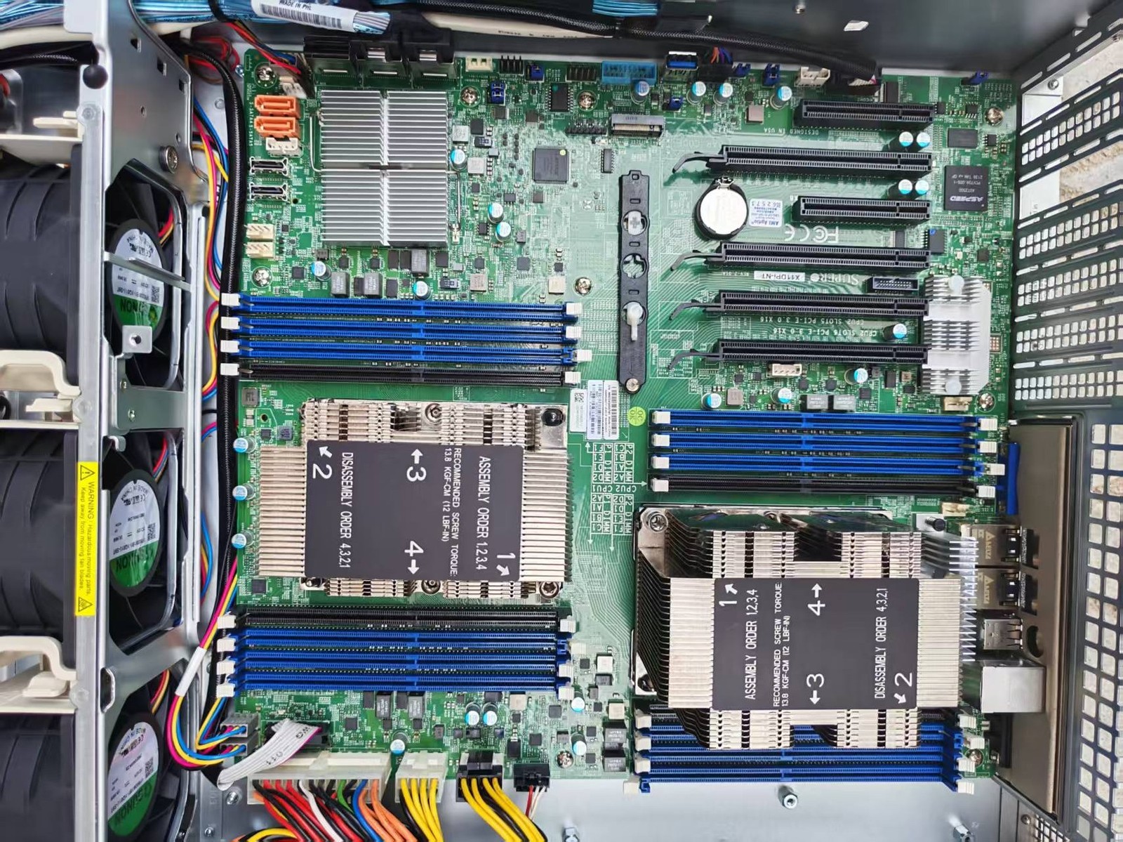 Supermicro X11DPi-NT Dual Socket Server Board C622 With IPMI & Onboard 10GbE
