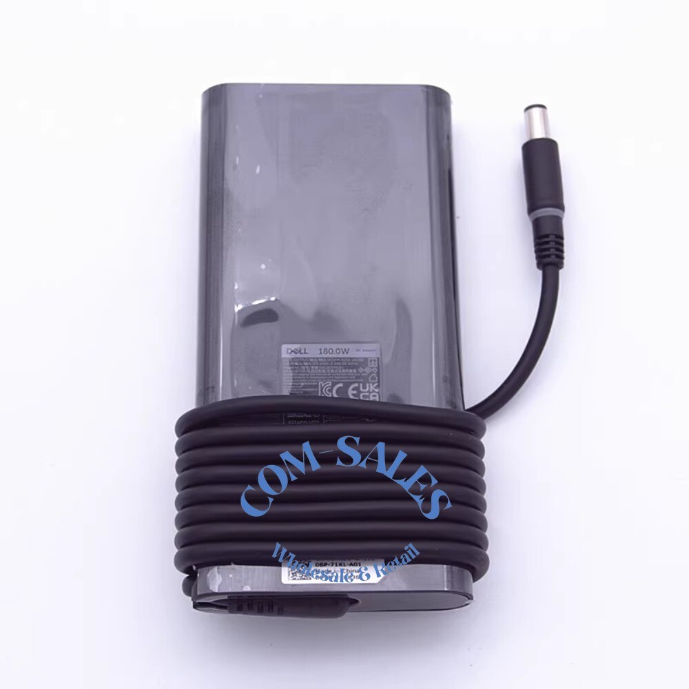 Genuine 180W GaN Adapter for Dell Alienware m15 R7 AMD - 5FCGP 7.4*5.0mm Charger