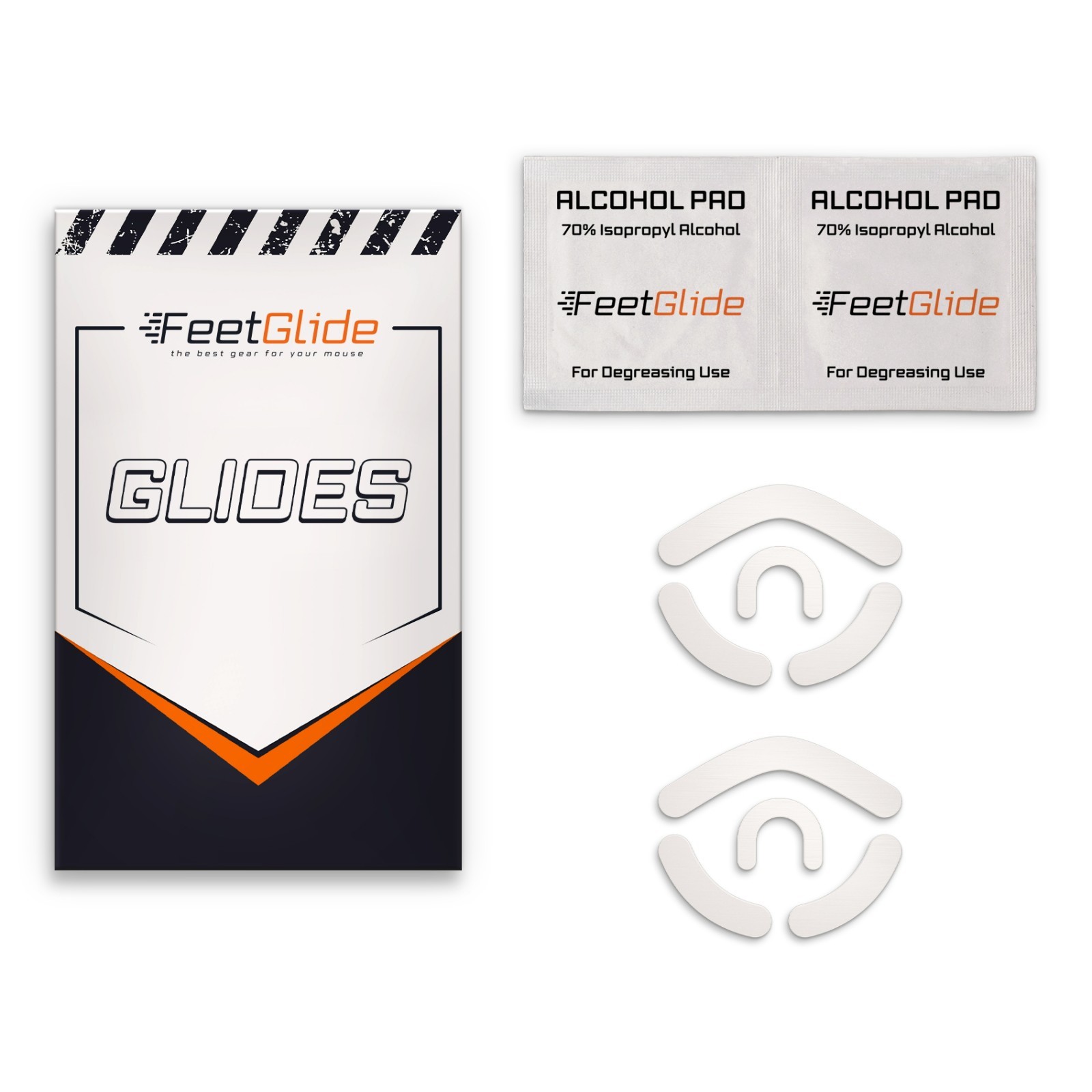 FeetGlide Skates for Logitech G305 X Superlight Replacement Mouse Feet PTFE