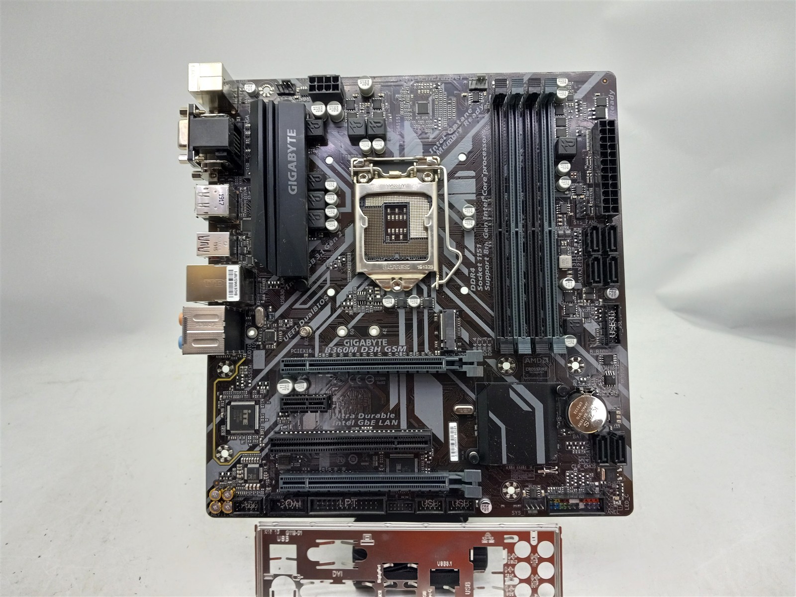 Gigabyte B360M D3H GSM Intel LGA 1151/H4 MATX Intel DDR4 Motherboard