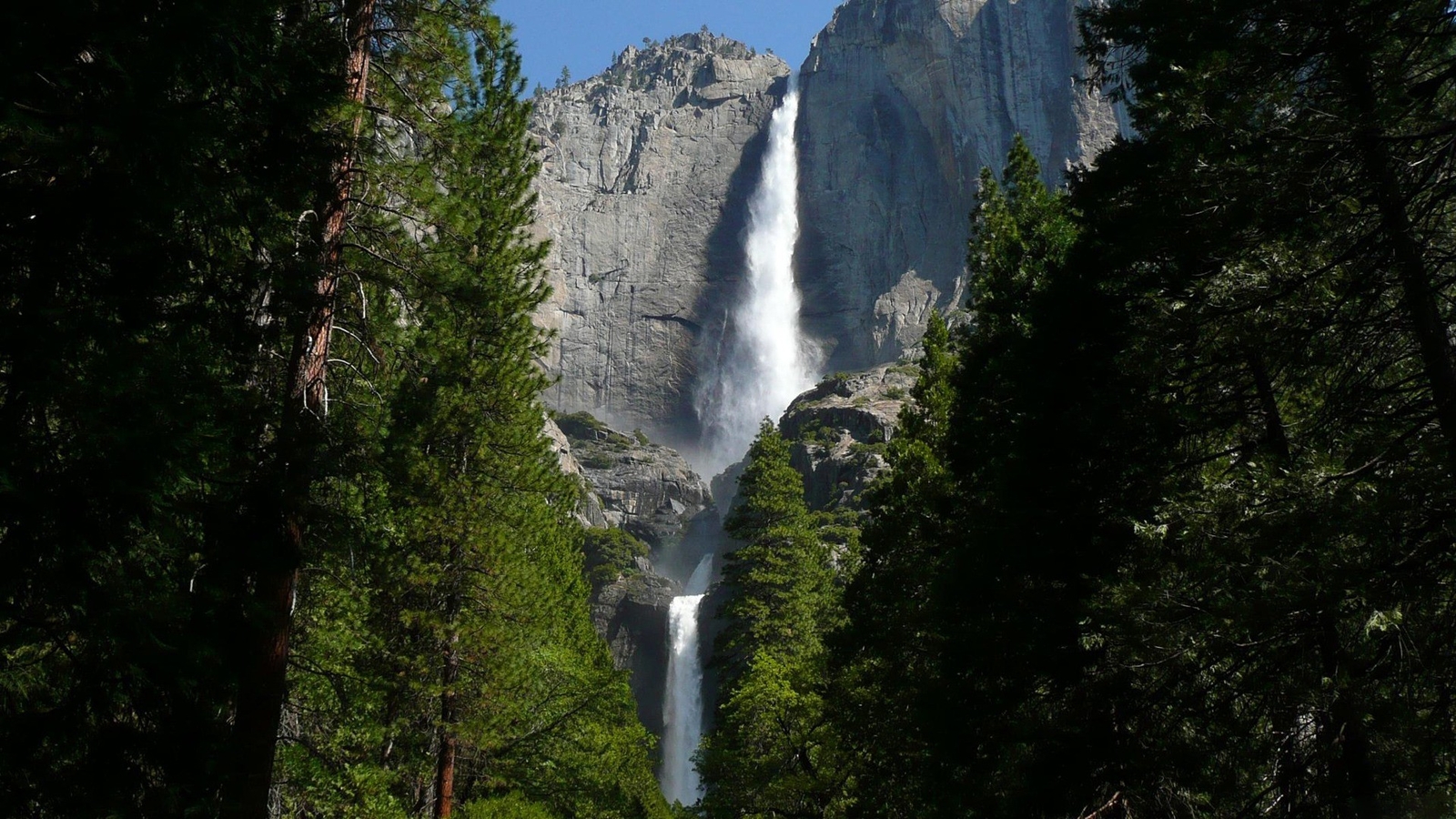 Landscape nature waterfall mountains Custom Gaming Mat Desk