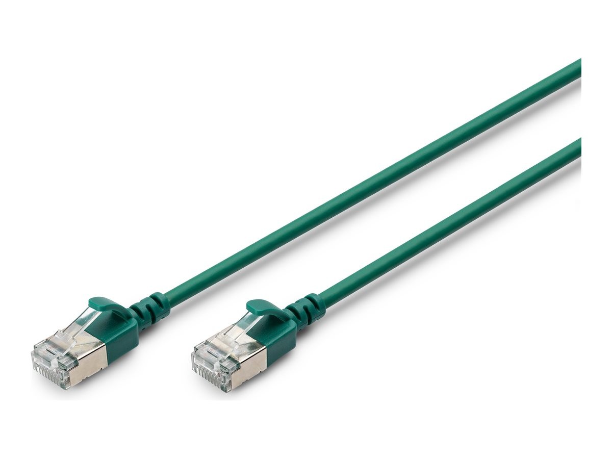 DIGITUS PatchCable CAT 6A F/FTP Slim Network CAT 6a 3m Smoke DK-1632-A-030S-G-10