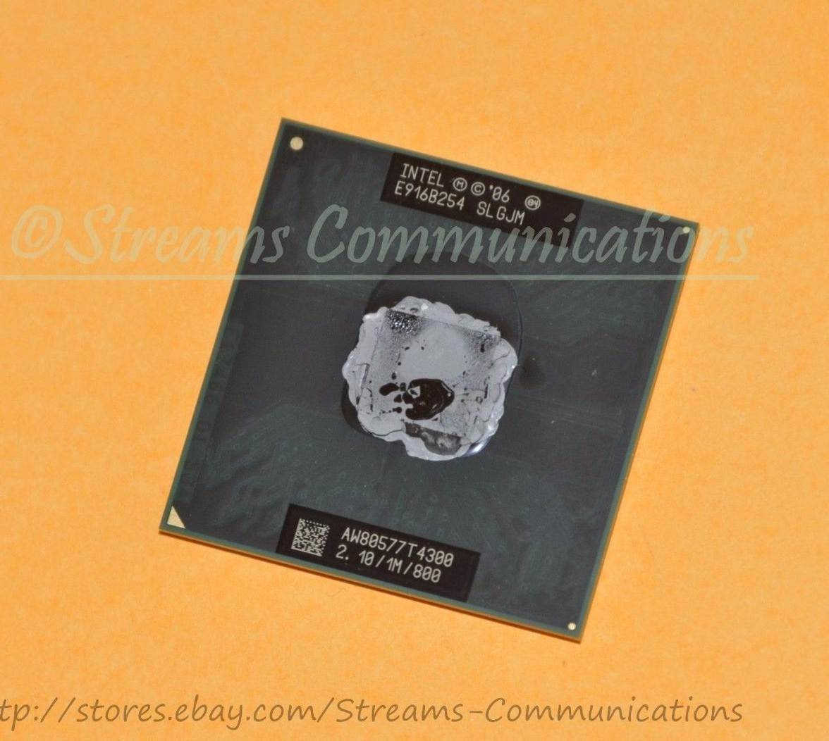 Intel Pentium Dual-Core 2.1 GHz T4300 Laptop CPU SLGJM for HP G60-635DX Notebook