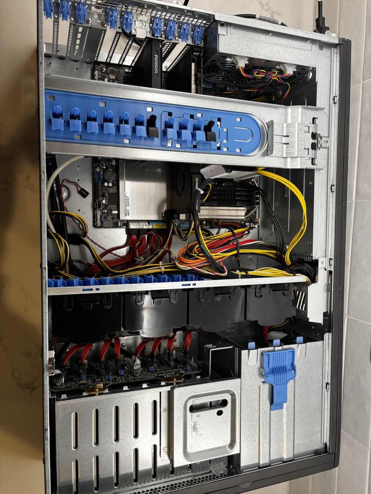 Supermicro 747-16 4U GPU Server, See Photos