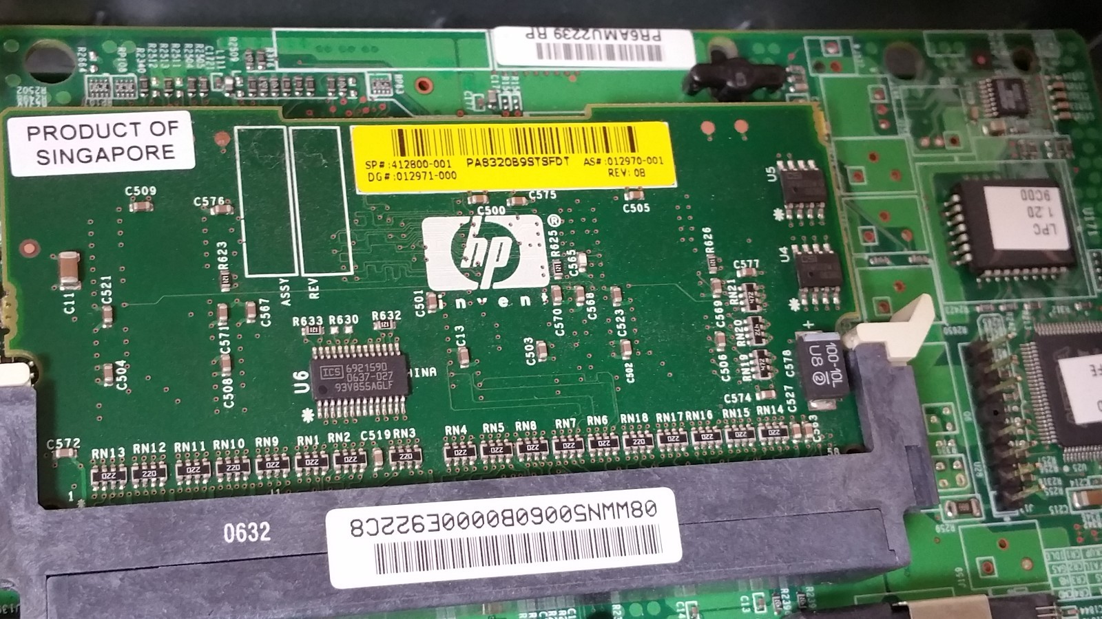 HP 412800-001 64MB Cache Memory For Smart Array 200