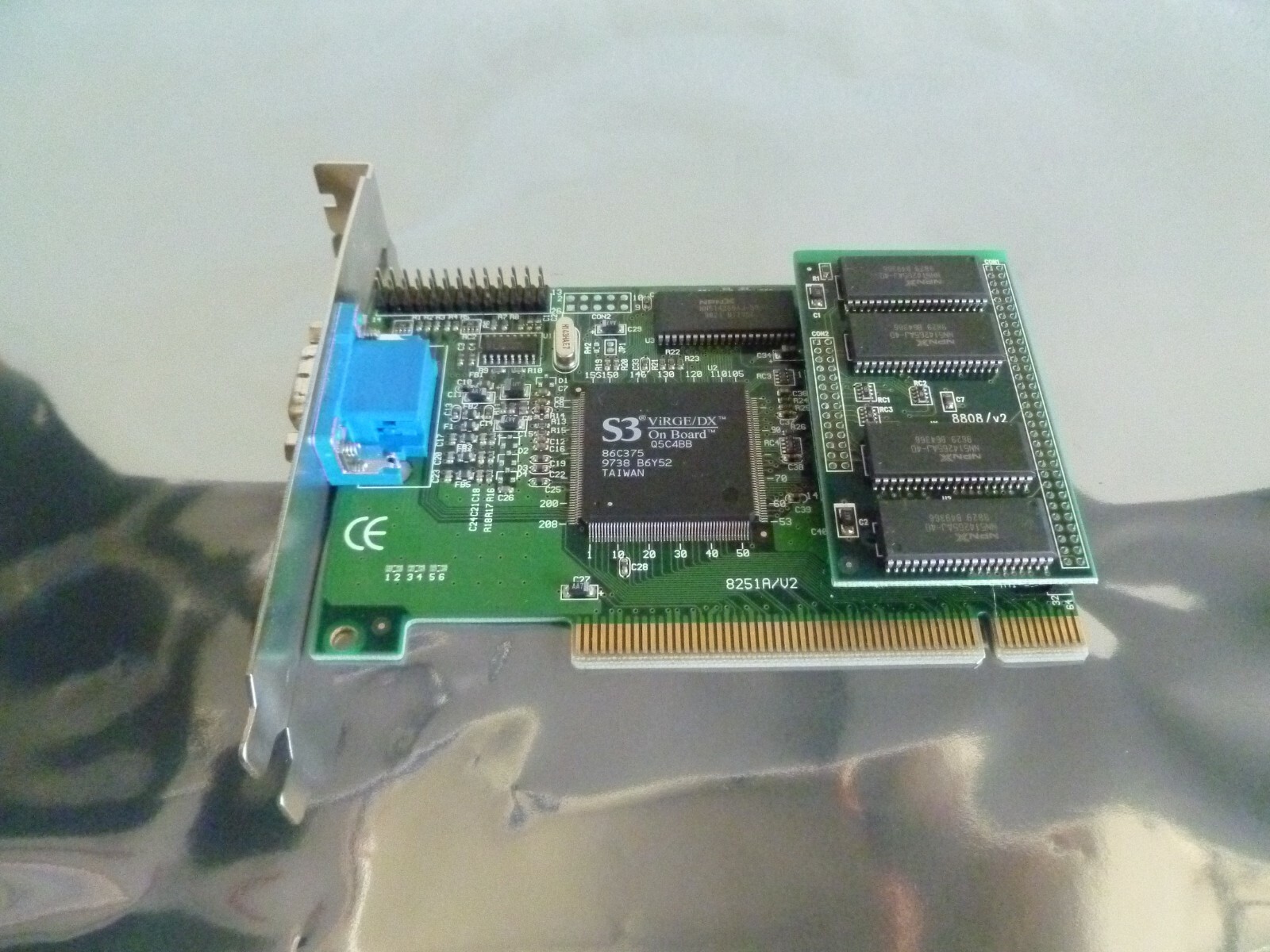 JATON VCS351PCI VIDEO-51-3D VIDEO GRAPHIC CARD 