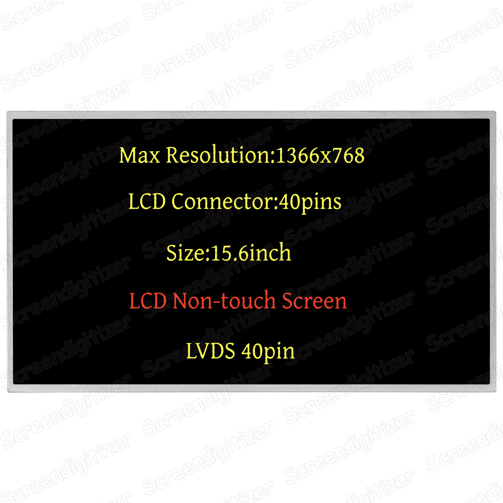 For HP TPN-I108 40 Pins Screen Replacement LCD LED Display