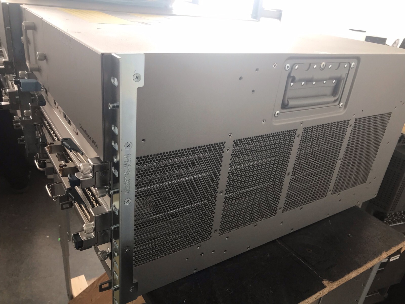 Cisco Nexus N7K-C7004, with 2 Module & 2 Power Supply 2 SFP /Working PLEASE READ