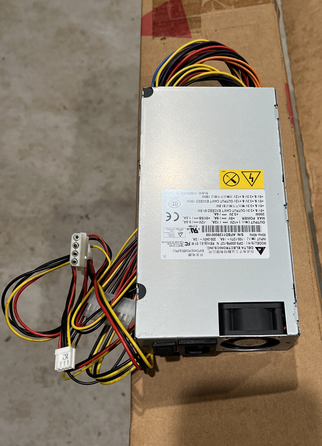 Delta Electronics Symbol 200w Power Supply DPS-200PB-127N FAST SHIPPING NIB