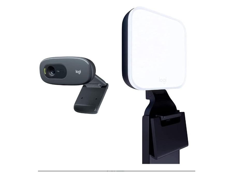 Logitech LOGILIGHTBDL1  C270 Webcam & Litra Glow Bundle