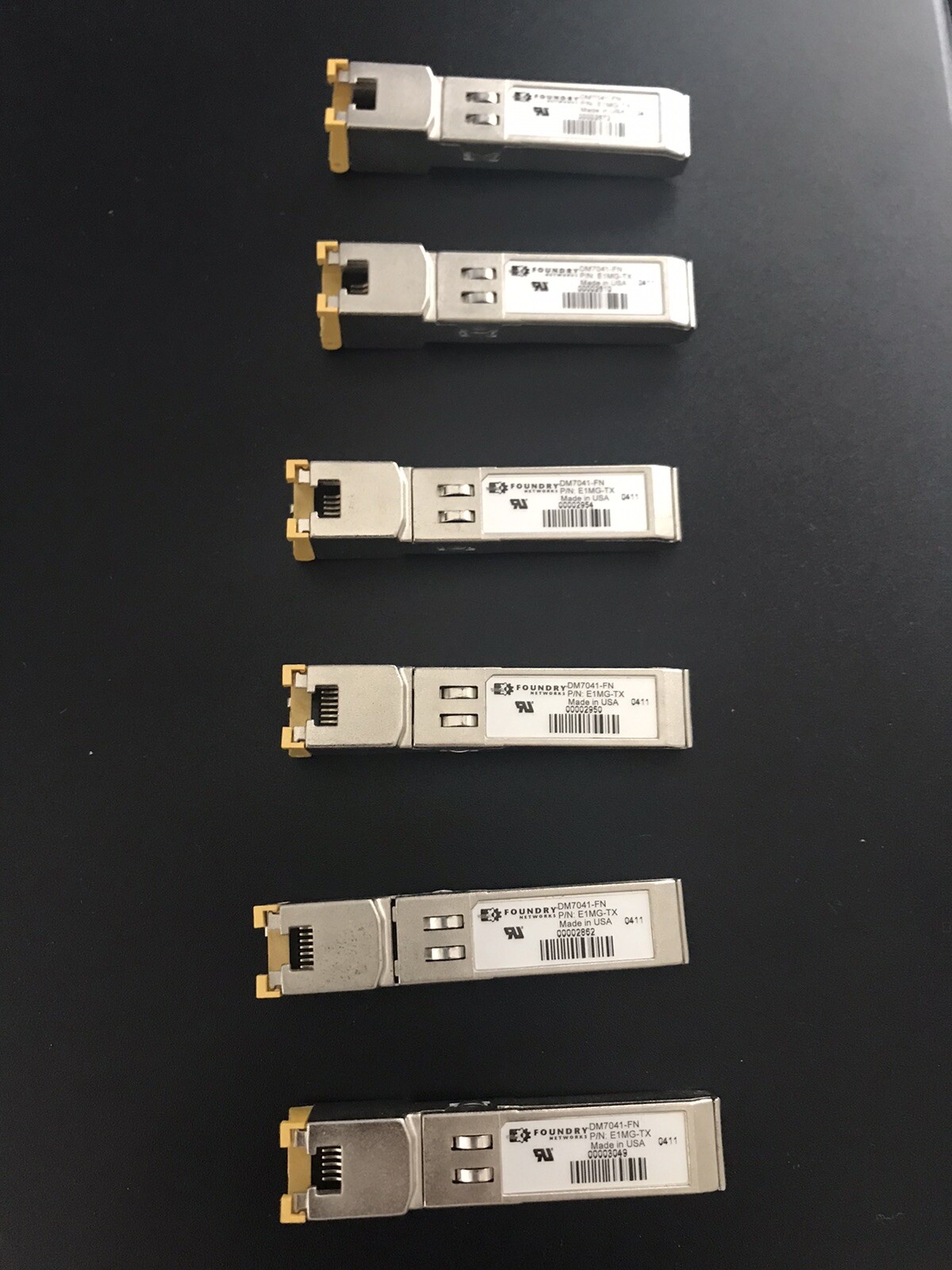 Foundry Networks Dm7041-fn E1mg-tx 1Gbps SFP