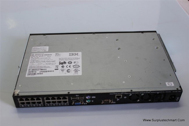 IBM GCM2 39M2878 17352-GX 16 port KVM IP Switch RACKMOUNT 520-405-501