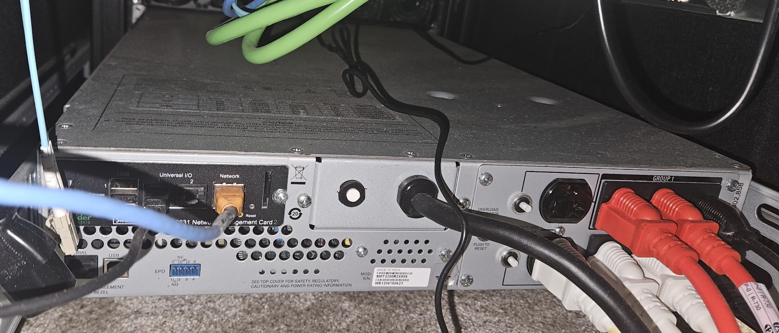 APC SMT2200R2X658 Rack Mount Battery Backup