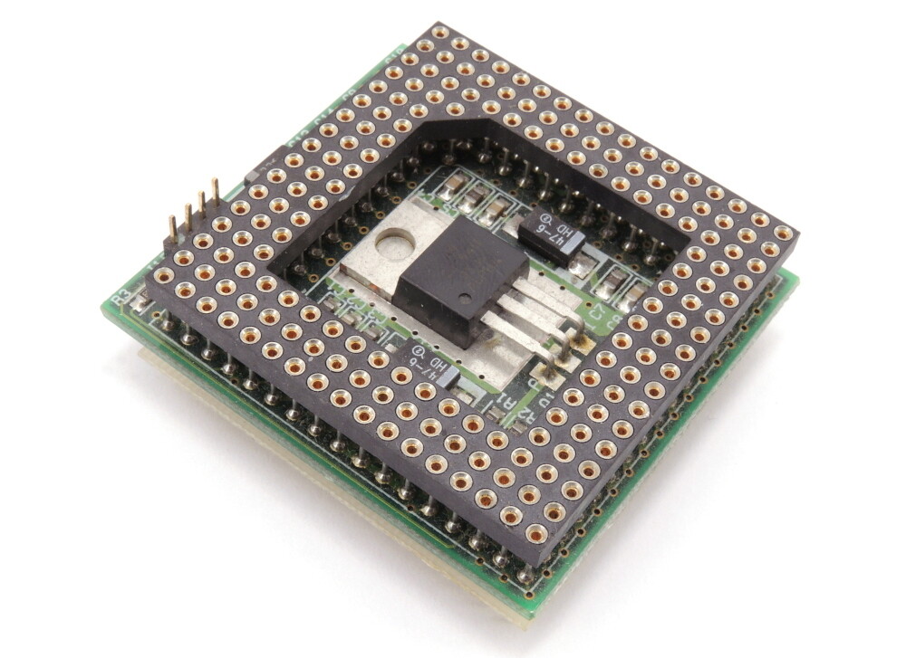 Intel AMD IBM 486 CPU Adapter Voltage Converter PGA169 Socket 5x86UP Vintage