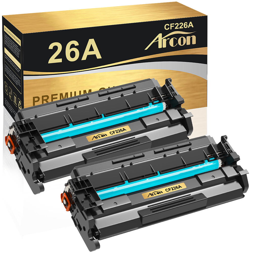 2× CF226A Ink Toner Cartridges fits HP 26A LaserJet Pro M402dn M426fdw MFP Black