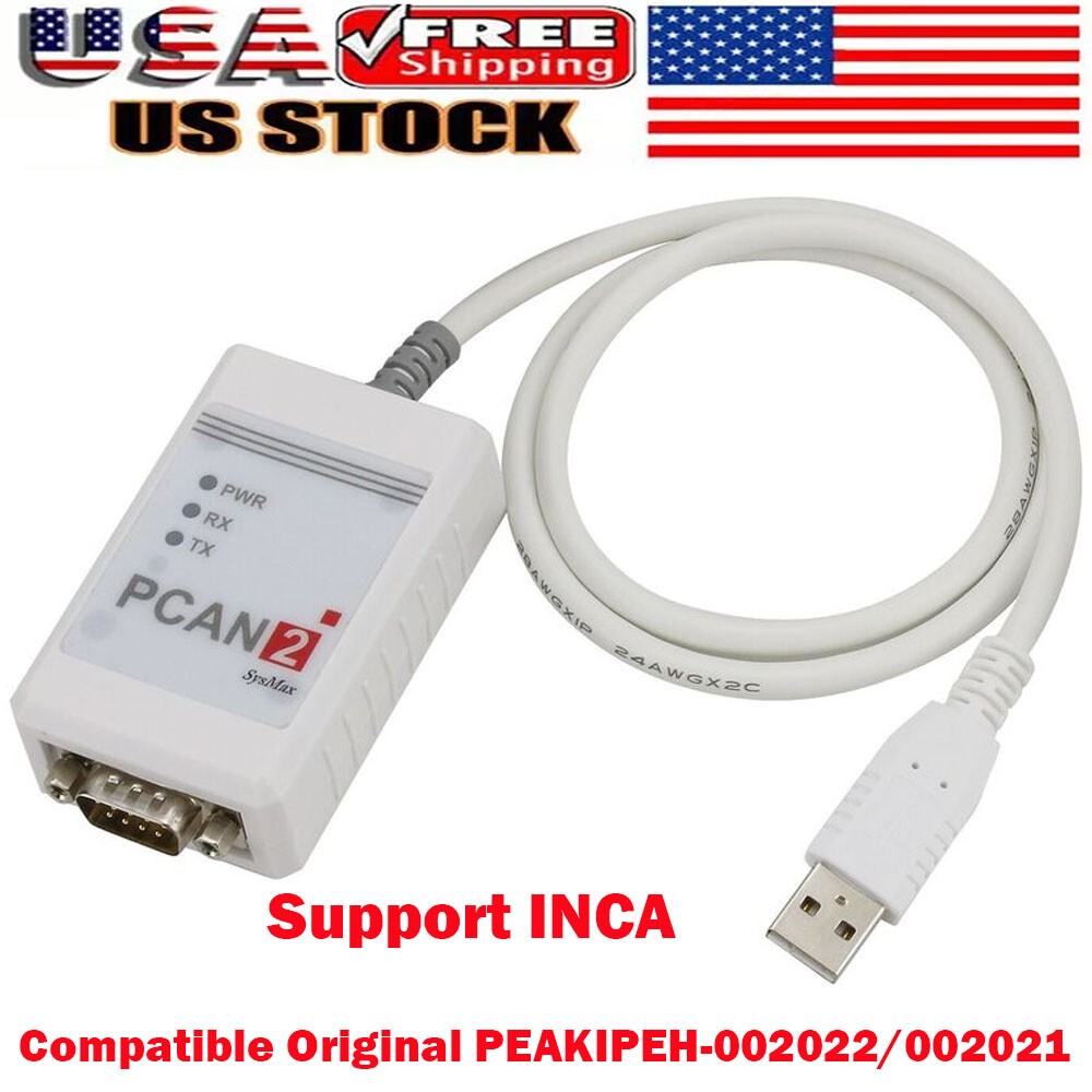PCAN USB to CAN Adapter Compatible PEAKIPEH-002022/002021 Support INCA HOT