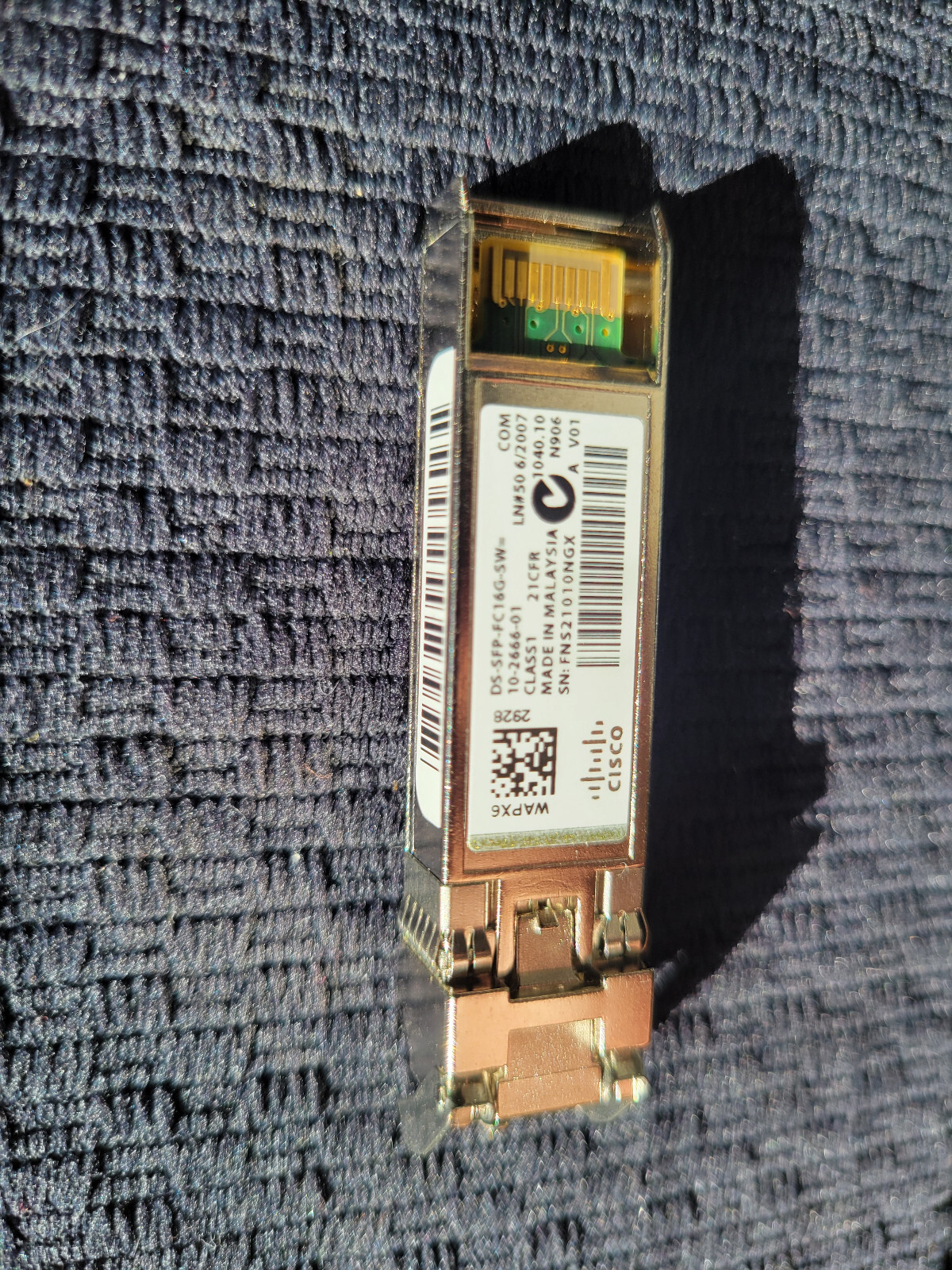 Cisco DS-SFP-FC16G-SW 16Gbs Fiber Channel SFP Transceiver Module