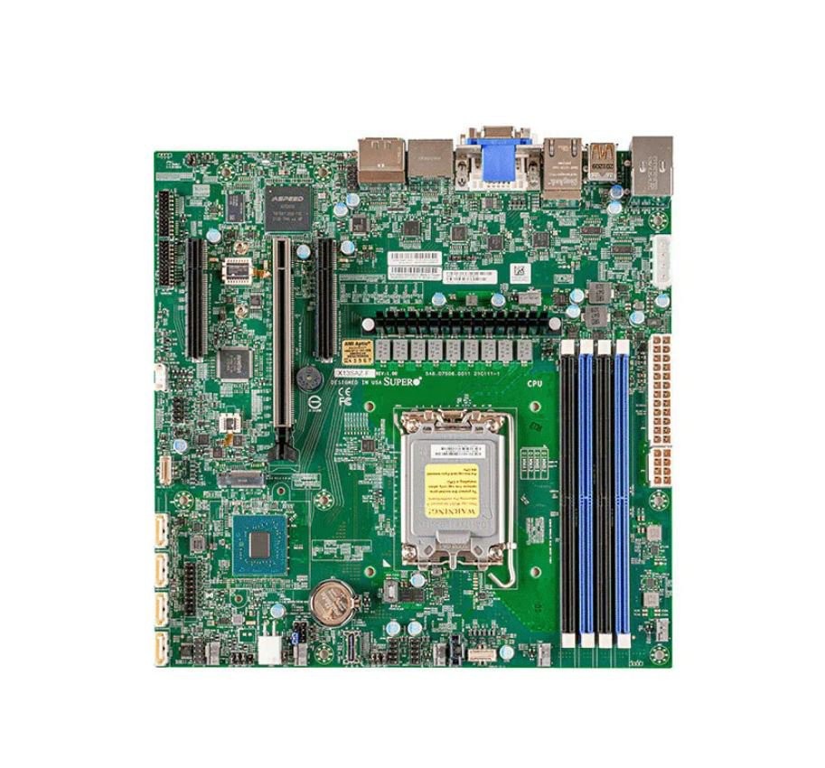 Supermicro MBD-X13SAZ-F-B Intel R680E Single Socket V0 Micro-ATX Motherboard