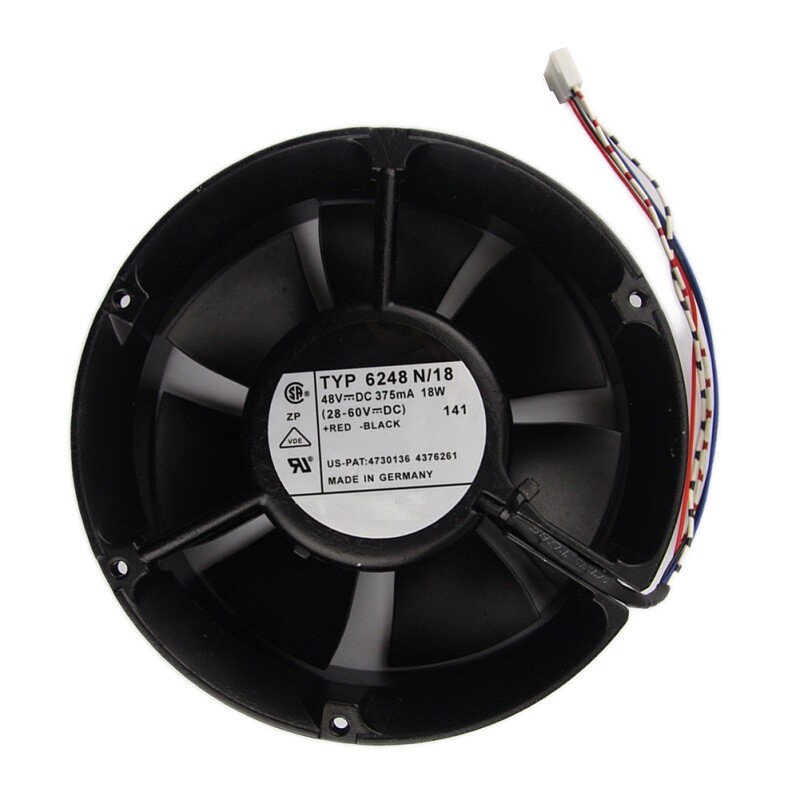 1PC TYP 6248N/18 48V 375mA 18W Frame Cooling Fan 5pin Fast shipping