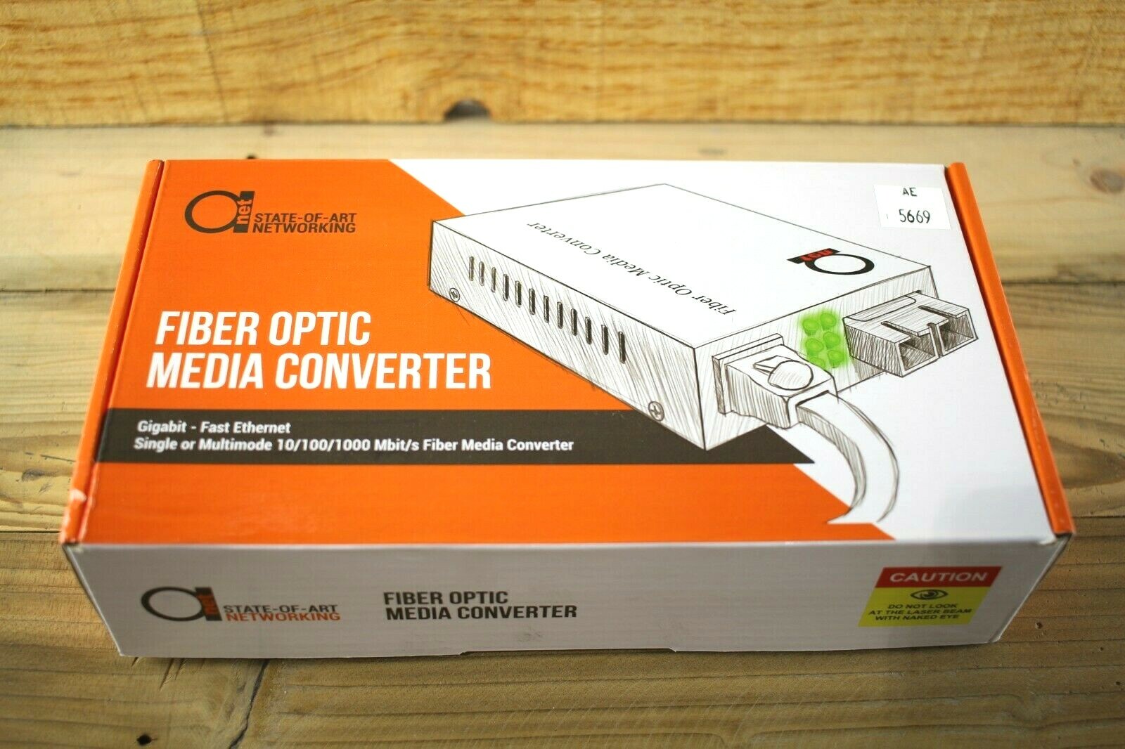 NEW ONet State of Art Networking Single/Multi Mode Fiber Media Converter (AE)