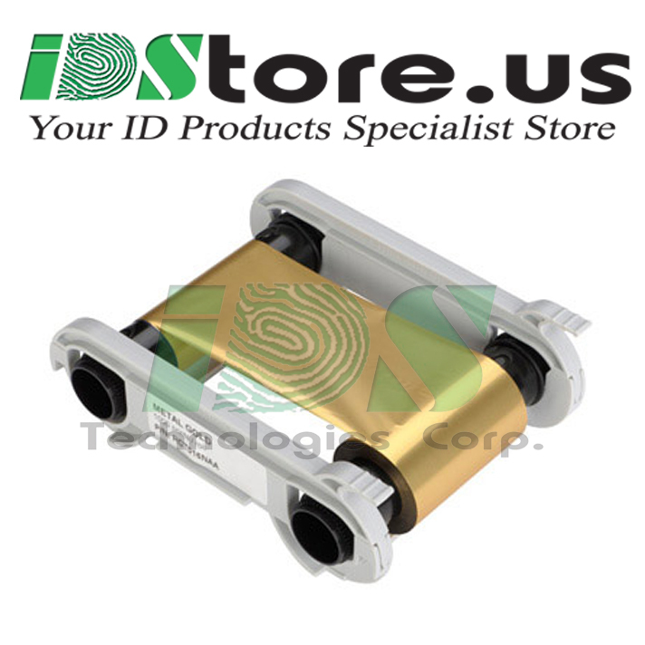 Evolis RCT016NAA Gold Monochrome Ribbon for Elypso/Zenius/Primacy - 1000 prints