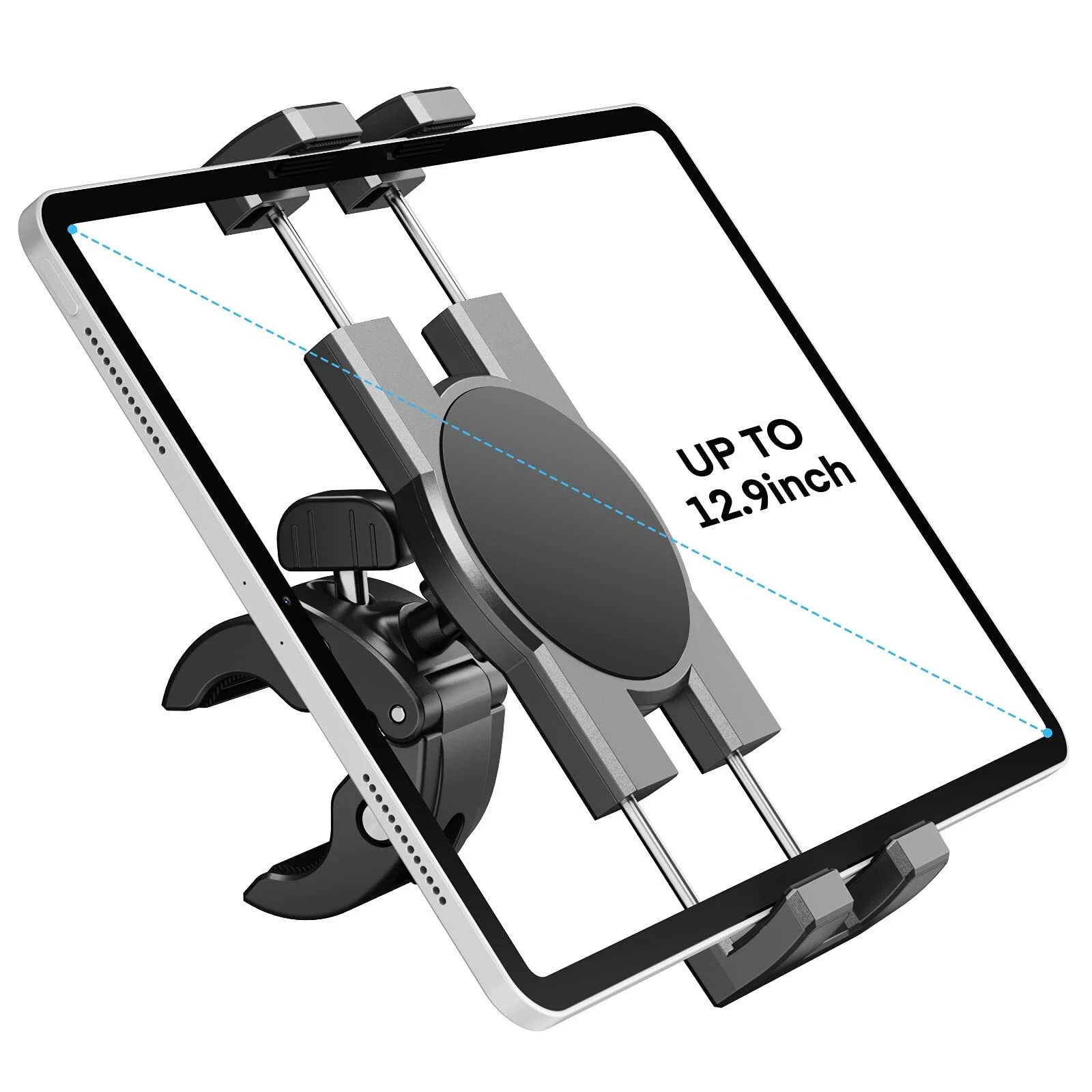 Spin Bike Tablet Holder Mount Phone Ipad Holder Stand Exercise Bike Handlebar Mo