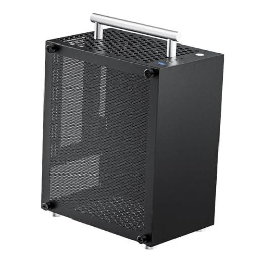 Mini ITX PC Case, Small Form Factor Computer Case - Metalfish T40 Black