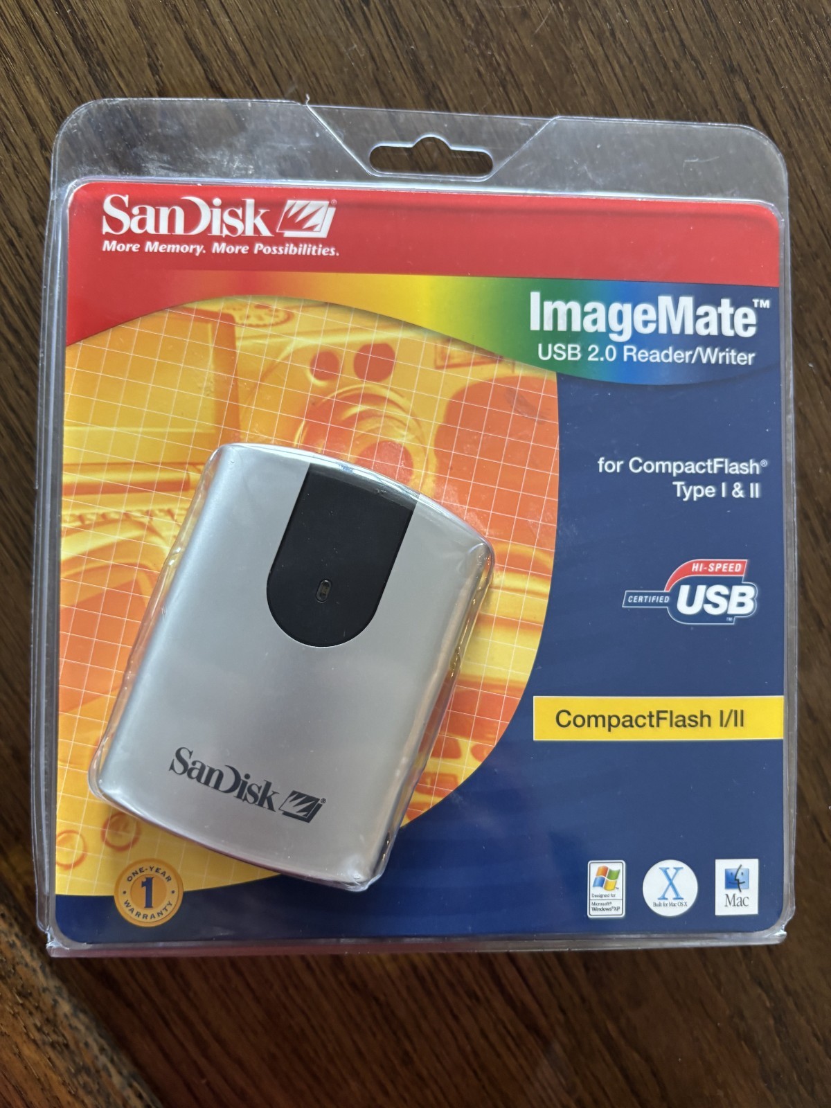 San Disk -ImageMate USB 2.0 Reader/Writer (CompactFlash I & II)