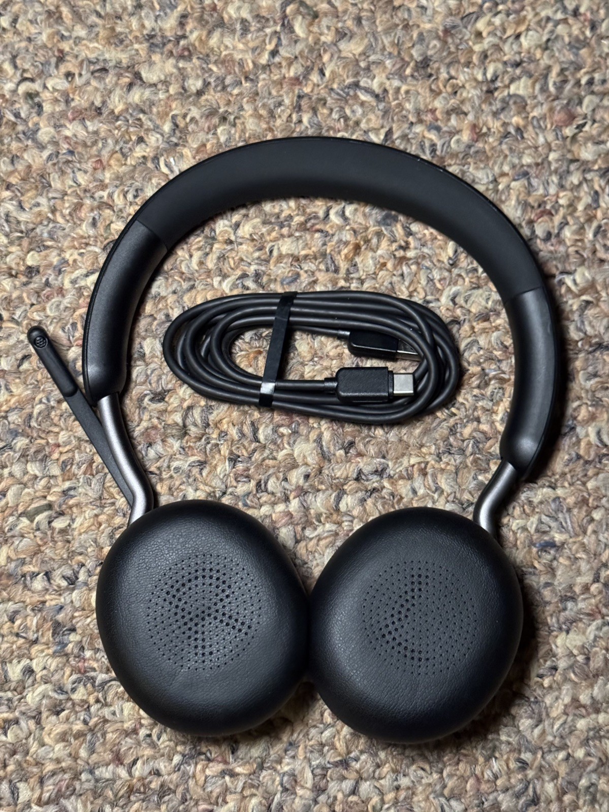 Jabra Evolve2 65 Headset Wireless Bluetooth Microsoft Teams - Great Condition