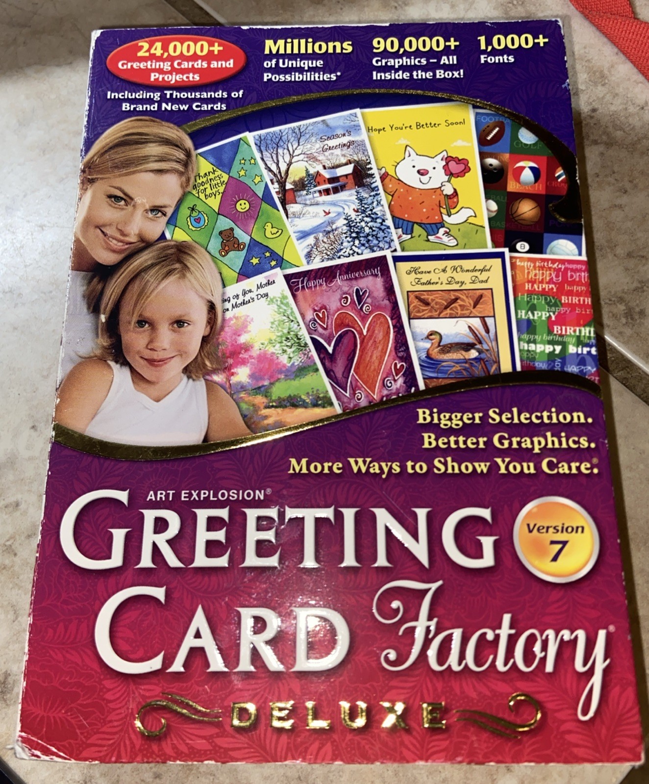 Greeting Card Factory Deluxe (PC Software) - New Sealed Disc.