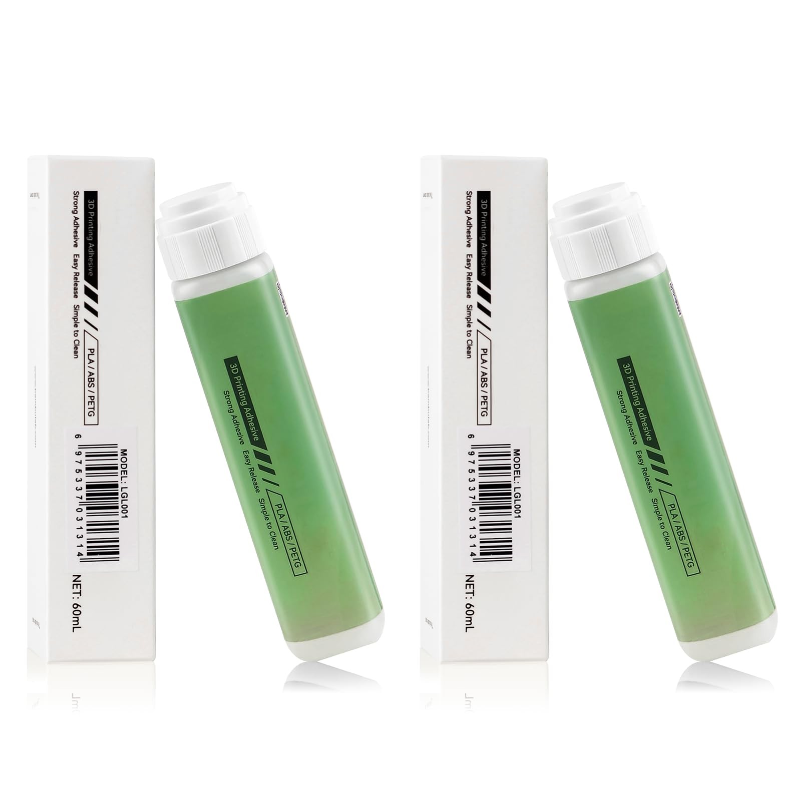 2 PCS 3D Printer Building Board Adhesive Liquid Green - 60ml