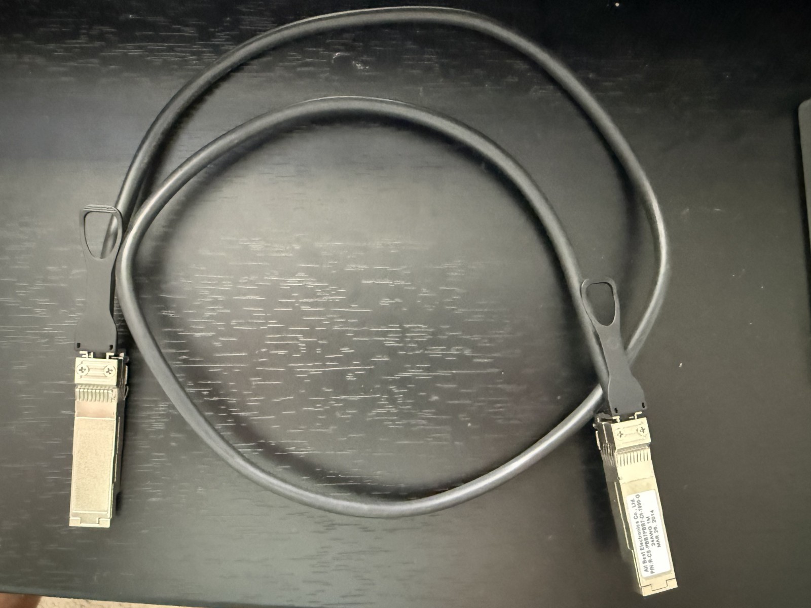 All Best Electronics 24AWG 1M Stacking Cable R-CS-PBB7PBB7-D1-1000-G