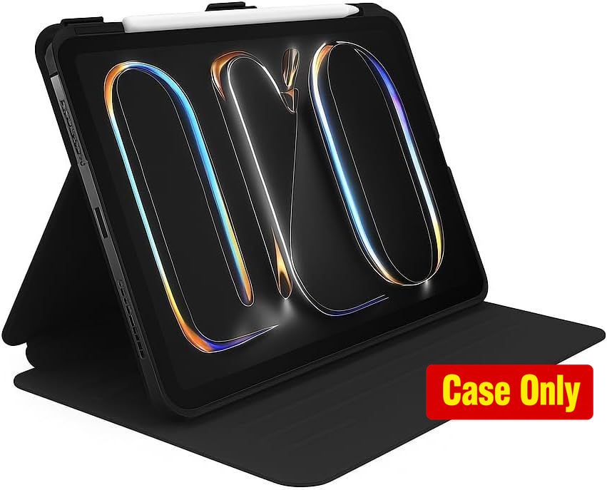 Folio Case for iPad Pro 11-Inch (M5 2025 / M4 2024), Slim Protective Cover, Blac