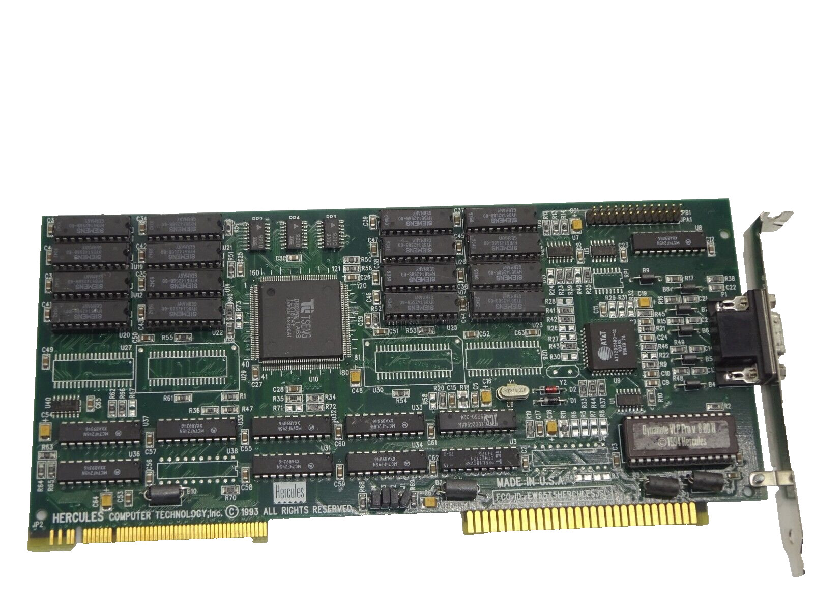 HERCULES DYNAMITE VL PRO 8.00H TSENGLABS ET4000/W32i 2MB RETRO VLB VGA #GK9469